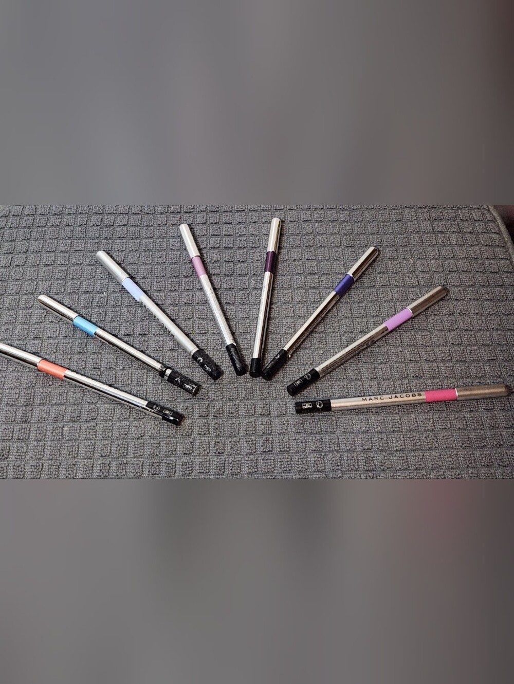 Bundle Of 8 Marc Jacobs Highliner Matte Gel Eye Crayons Various Colors